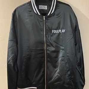 FOULPLAY JACKET ZIP FRONT NEW SIZE X-LARGE BLACK